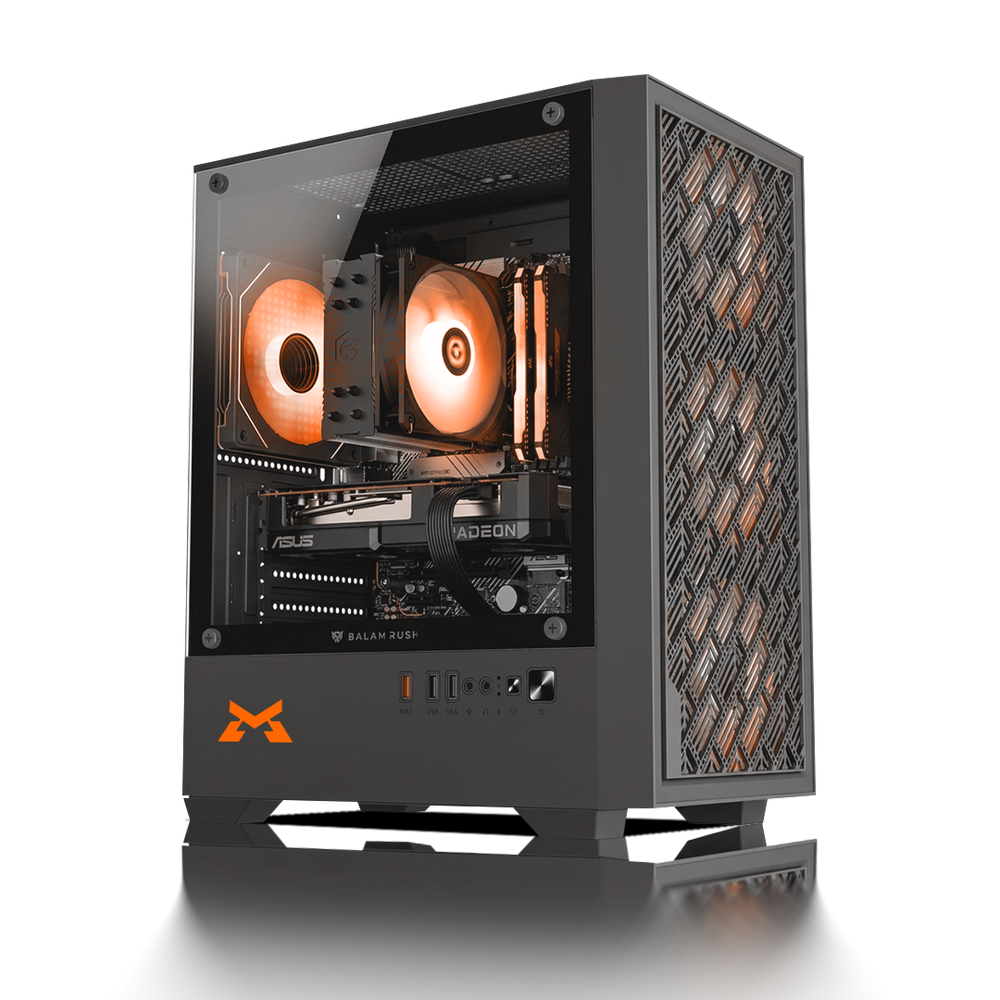 PC Gamer RX 7600, AMD Ryzen 5 5500, 16GB DDR4, 500GB SSD M.2, Goblin - Mythic