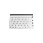 Teclado Acteck AC-934190 Inalambrico RF USB, BT, Blanco