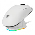 Mouse Gamer GAME FACTOR MOW800-WH, Blanco
