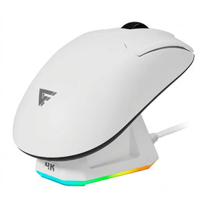 Mouse Gamer GAME FACTOR MOW800-WH, Blanco