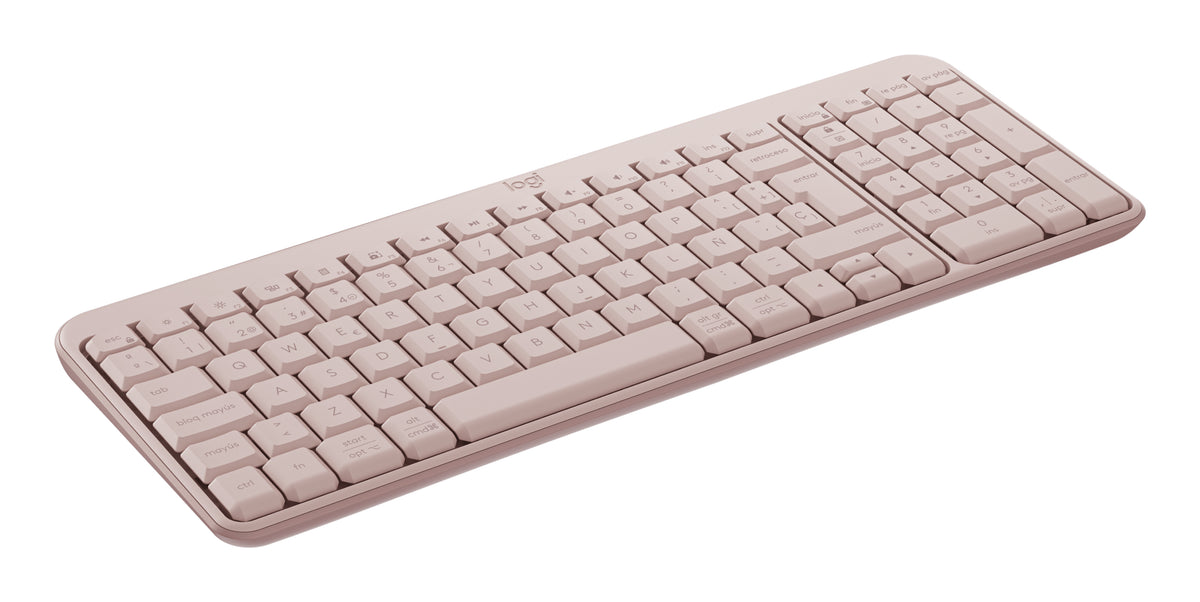 Teclado LOGITECH K250 LED, Rosa