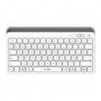Teclado ACTECK TI737 Inalámbrico, Bluetooth 5.1/Dongle 2.4 MHz, Blanco
