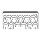 Teclado ACTECK TI737 Inalámbrico, Bluetooth 5.1/Dongle 2.4 MHz, Blanco