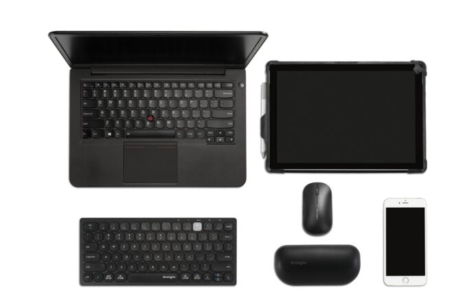 Teclado KENSINGTON K75502ES LED VA, Inalámbrico, Negro