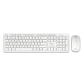Kit Teclado y Mouse Stylos STPKTM5W, Blanco