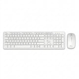 Kit Teclado y Mouse Stylos STPKTM5W, Blanco