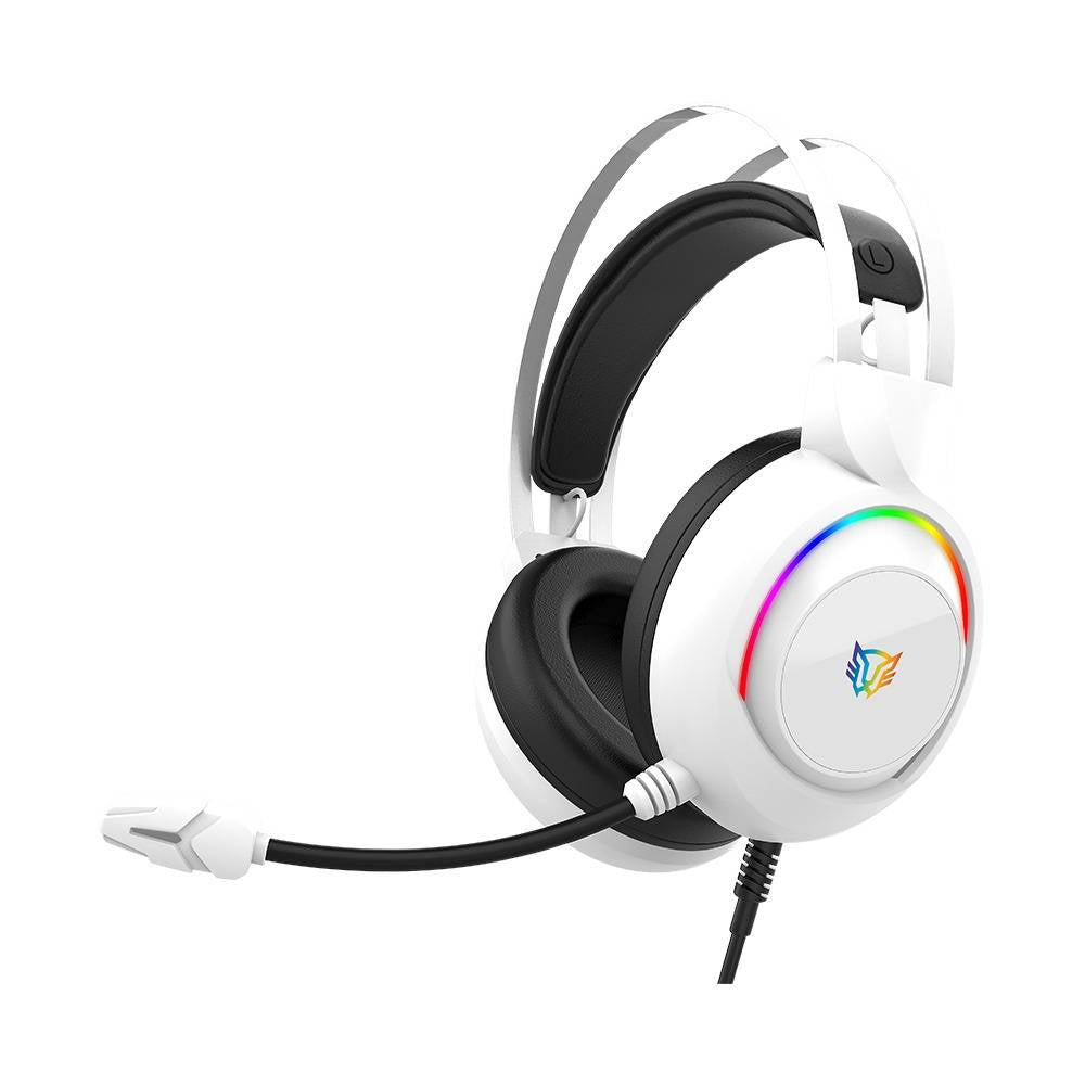 Headset Gamer Balam Rush BR-941211, 3.5mm/USB, Blanco