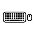 Kit Teclado y Mouse HP HP 225 83.9", 436 x 138, USB tipo A con cable, Negro