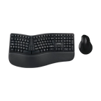 Kit Teclado y Mouse ACTECK AC-936248, USB-C, Negro