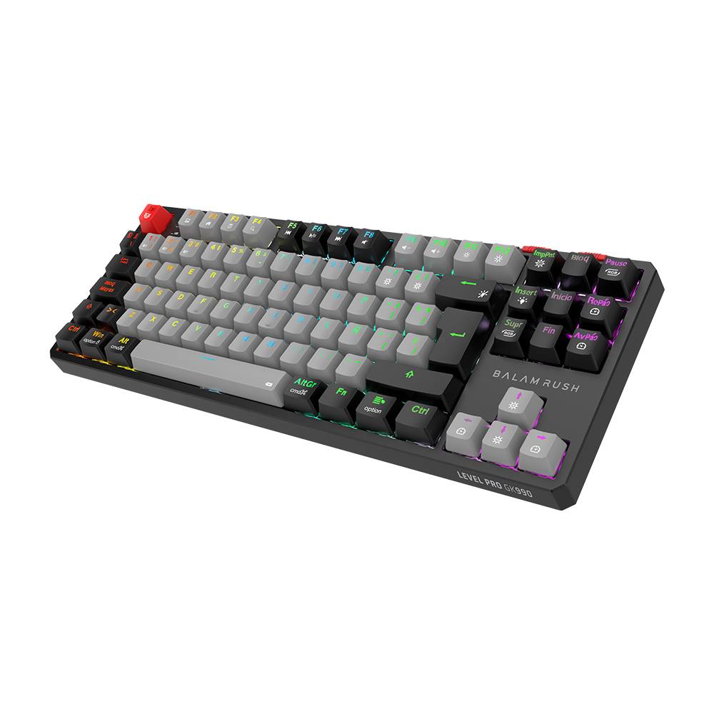 Teclado Gamer Balam Rush GK990, Negro