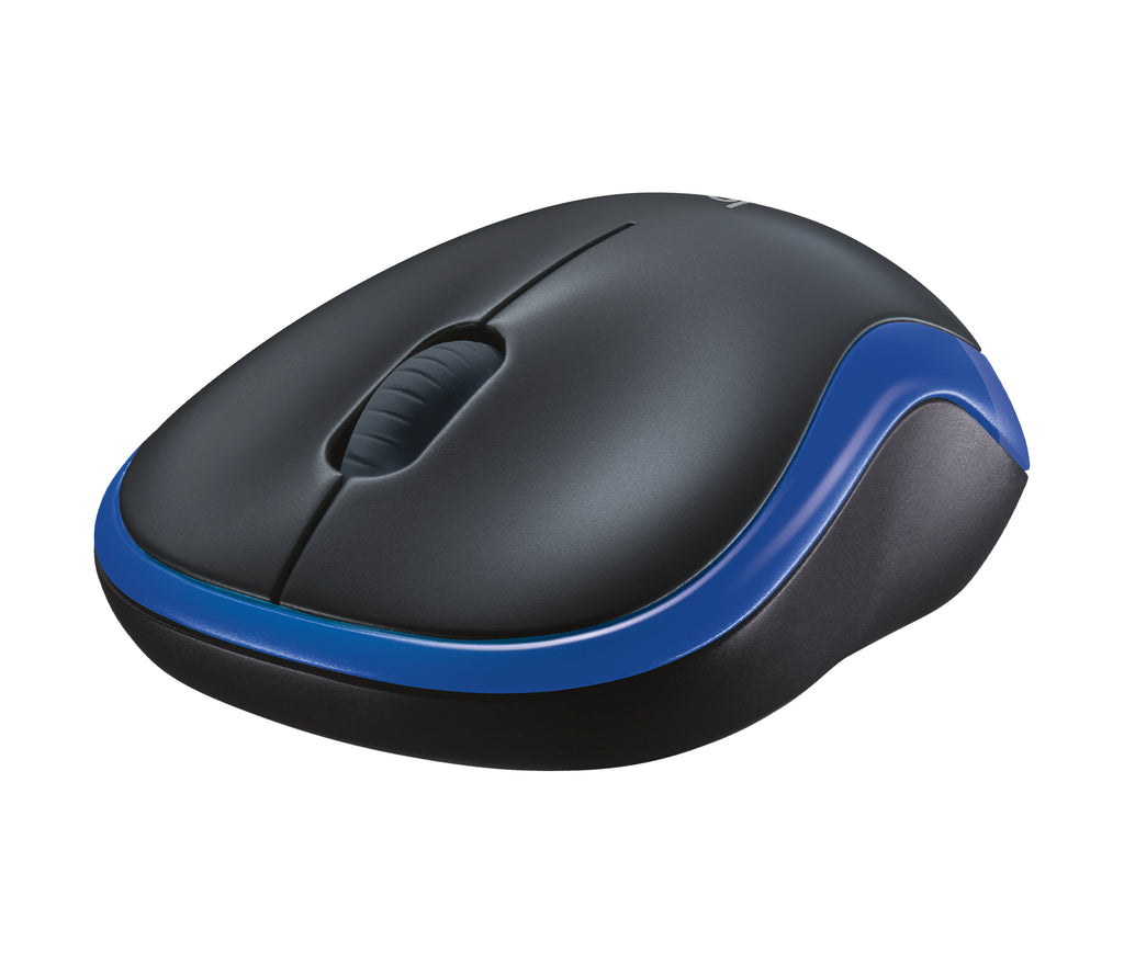 Mouse LOGITECH M185 Óptico, RF Wireless+USB, Negro