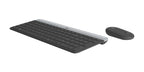 Kit Teclado y Mouse LOGITECH MK470 Curvo, Negro