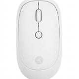 Mouse TECHZONE Slim White, Blanco
