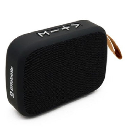 Bocina BROBOTIX 136452 Bluetooth Inalambrica, USB/Micro USB, Negro