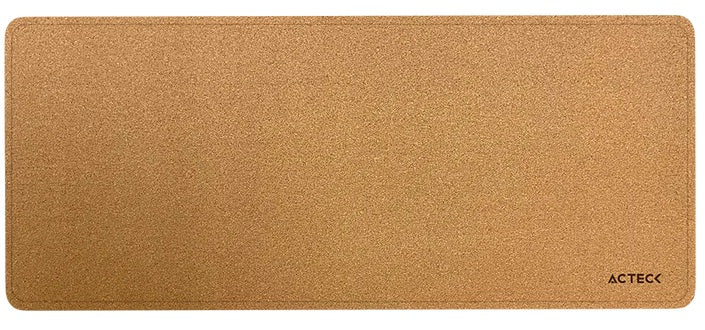 Mouse Pad Acteck AC-940986, Cuero Sintetico y Corcho, Camel+Corcho