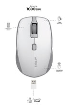 Mouse ACTECK TRIP MI670 Inalambrico 2.4Ghz