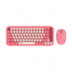 Kit Teclado y Mouse ACTECK MK480, Inalámbrico, Rojo