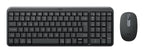 Kit Teclado y Mouse LOGITECH MK250 LED, Blanco