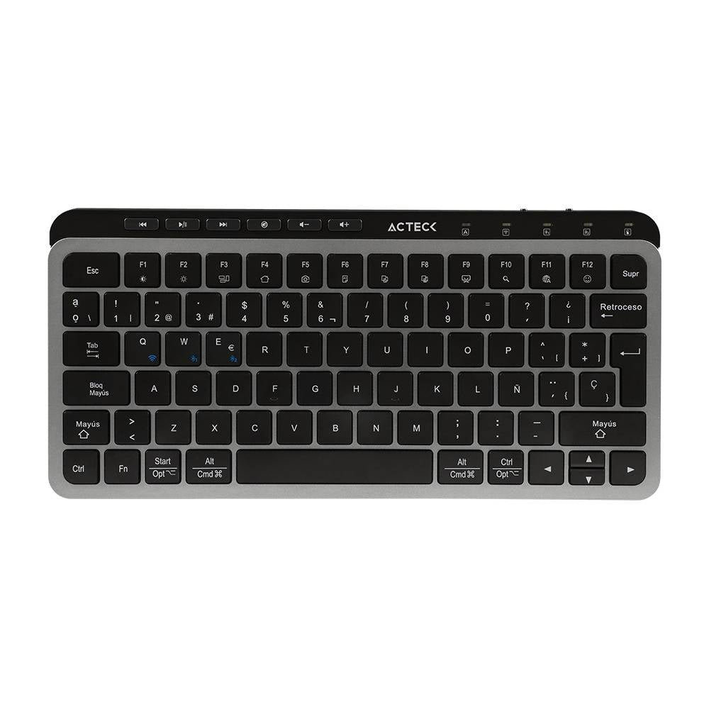 Teclado ACTECK TI750, USB-C, Negro