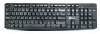 Teclado Inalámbrico Stylos STPTEC4B, Negro