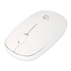 Mouse MANHATTAN 190329 Optico Inalambrico, Blanco