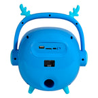 Bocinas VORAGO BSP-205 Bluetooth, USB/3.5mm, Azul