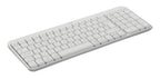 Teclado LOGITECH K250 LED, Blanco