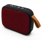 Bocina BROBOTIX 136476 Bluetooth, Inalámbrica, USB/Micro USB, Rojo