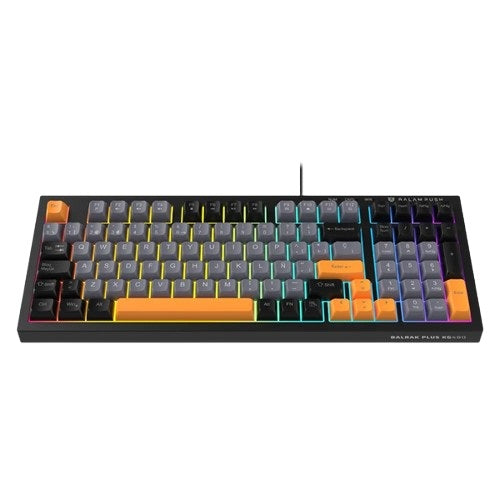 Teclado Balam Rush BR-945837, USB-C, Negro