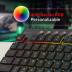 Teclado Gamer Balam Rush GK959, Negro