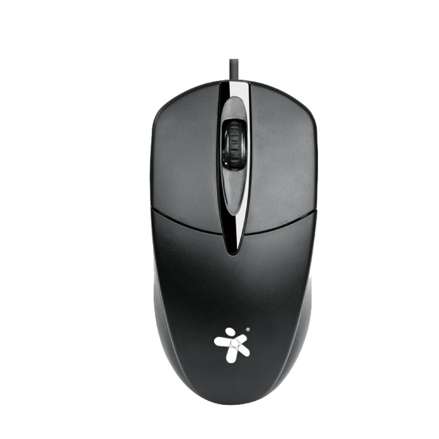 Kit Teclado y Mouse Stylos STPKTM4B, Negro