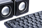 Kit Teclado y Mouse Naceb Technology NA-228N, Negro