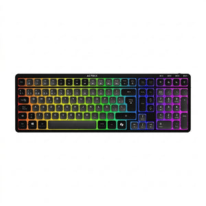 Teclado ACTECK TI790 Inalámbrico, Bluetooth, Negro