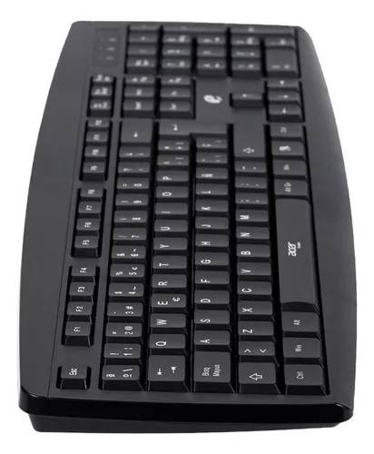 Kit Teclado y Mouse ACER EAK030, Negro