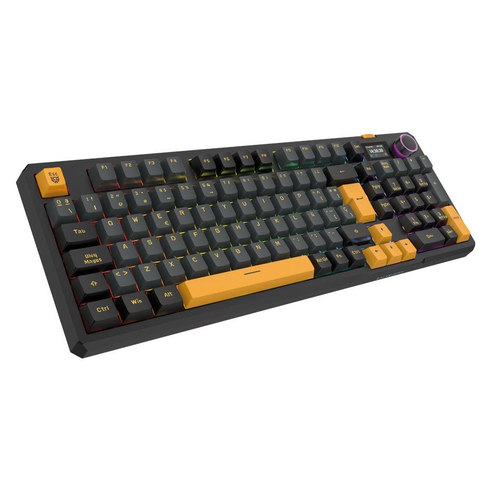 Teclado Gamer Balam Rush DEFEAT LEVEL GK3 IPS 14", RGB