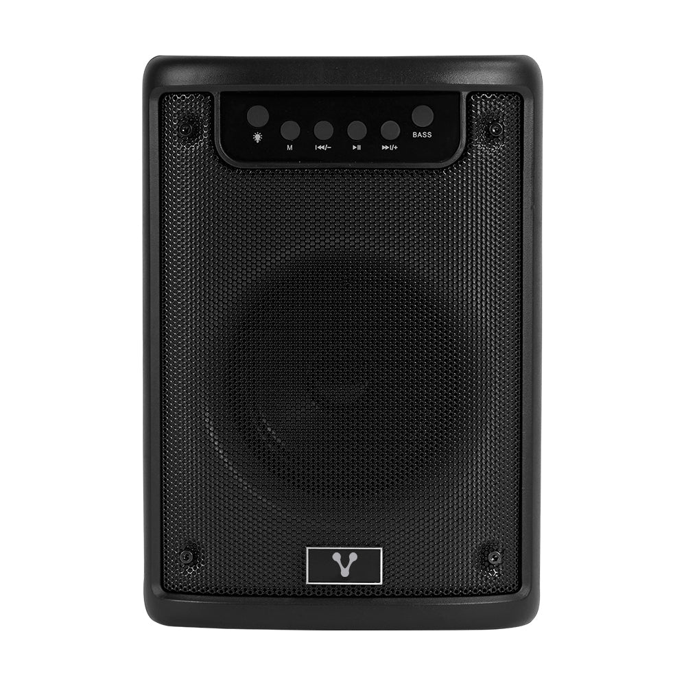 Bocinas VORAGO KSP-205 4", USB Tipo C, Negro