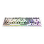 Teclado ACTECK TI790, Inalámbrico, Bluetooth, Blanco