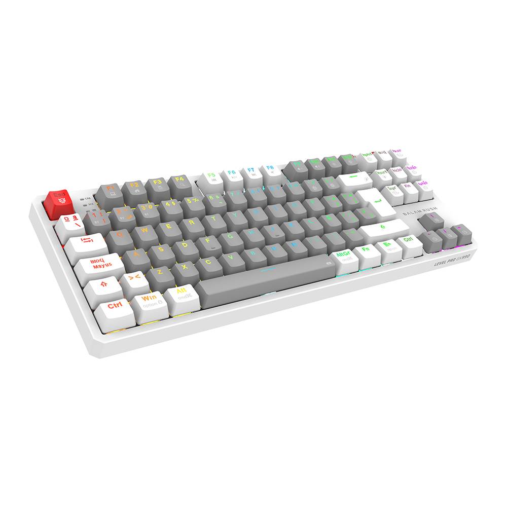 Teclado Gamer Balam Rush GK990, Gris