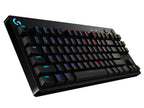 Teclado Gamer LOGITECH PRO Mecánico, USB, Negro/RGB