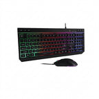 Kit Teclado y Mouse BALAM RUSH BR-936286 Alámbrico USB RGB 3600 DPI