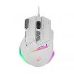 Mouse Gamer GETTTECH GPM-RGBWR-G1-WH, Blanco