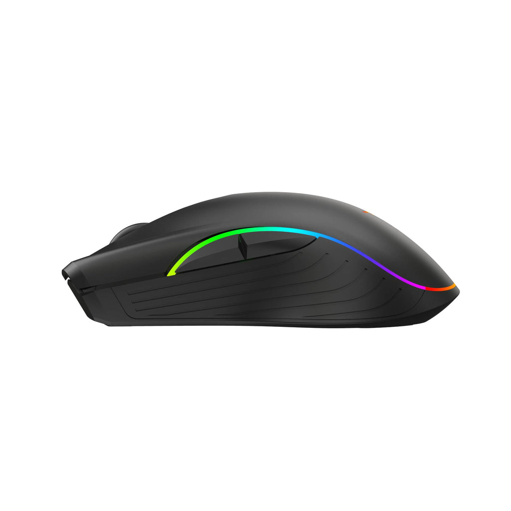 Mouse Gamer Naceb Gaming NA-0973 Inalámbrico 2.4GHz, Negro
