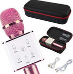 Micrófono BROBOTIX 832464 Inalámbrico, Rosa