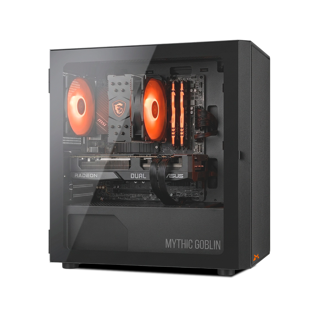 PC Gamer RX 9060 XT, AMD Ryzen 7 7700, 16GB DDR5, 500GB SSD M.2, Banshee - Mythic