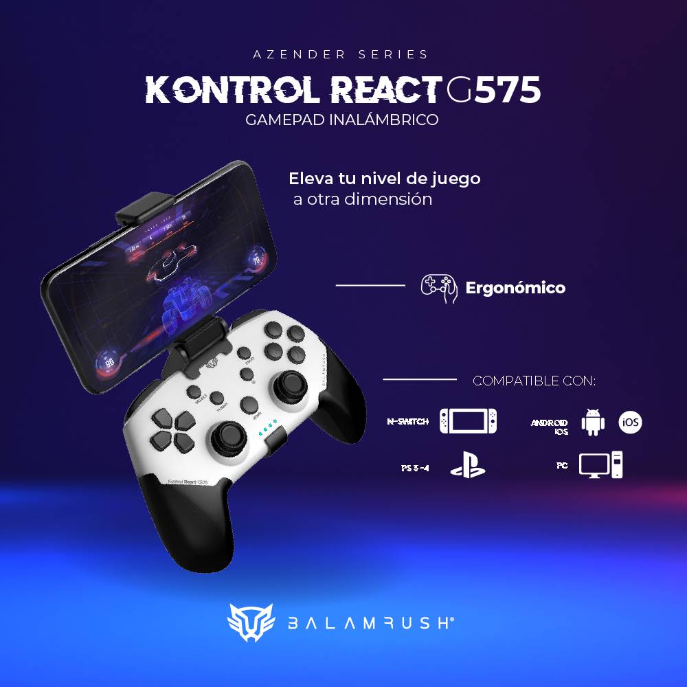 Control Balam Rush G575, Blanco