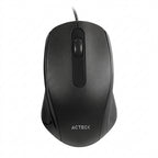 Mouse ACTECK ENTRY, Alámbrico, 1200 DPI, USB, Negro
