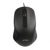 Mouse ACTECK ENTRY, Alámbrico, 1200 DPI, USB, Negro