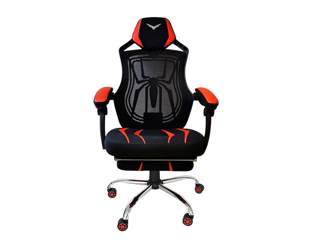 Silla Gamer Naceb Gaming NA-0928, Negro/Rojo