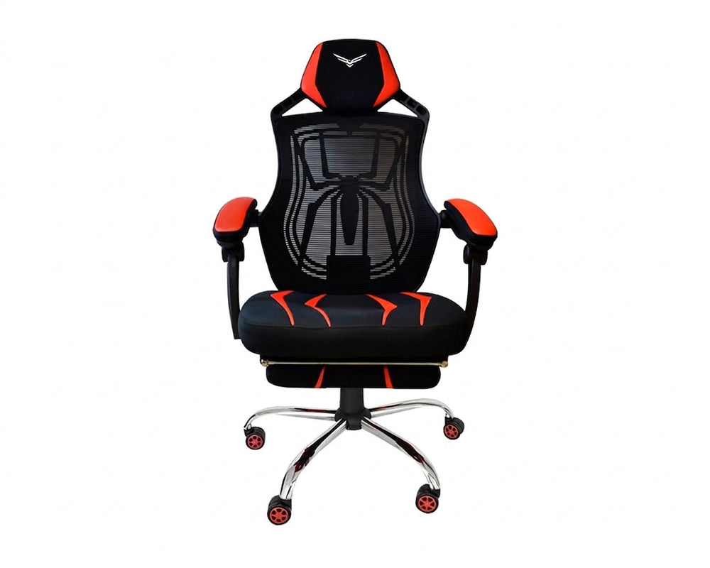 Silla Gamer Naceb Gaming NA-0928, Negro/Rojo