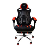 Silla Gamer Naceb Gaming NA-0928, Negro/Rojo